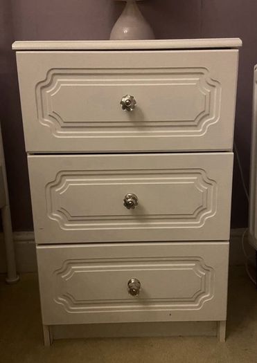 White locker solid professionally painted