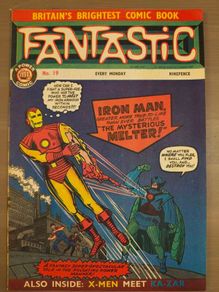 D.C Comics UK Variant 1967 Fantastic No:19 (Iron Man)