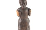 Vintage wooden sculpture