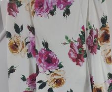 Summer floral skirt