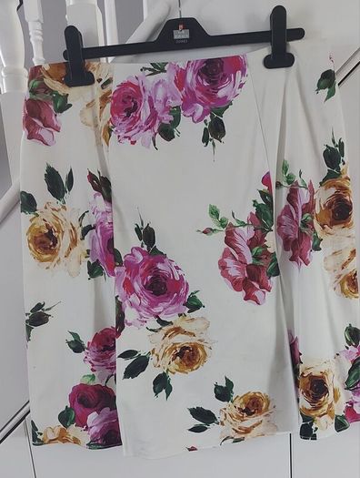 Summer floral skirt