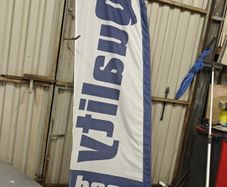 Used car sales flag sign