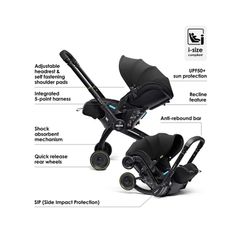 Doona X Car Seat and Stroller (base sold separately)