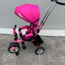 Kiddo 4-in-1 Tricycle with Push Handle - Pink Image 2