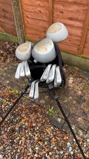 Left-Handed Golf Club Set - Freshly Re-Gripped Driver & Putter