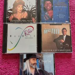 5 CDs. Shirley Basset, Gloria Gaynor, Rita McNeil, Ralph McTell, Charlie Landsborough