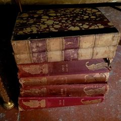 Antique PUNCH hardbacks x 6