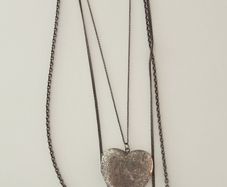 Necklace with Heart-Shaped Locket/Pendant