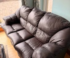 Free 3 Seater Leather Sofa