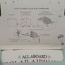 Brand new cardboard Polar Airways - Hallmark giant Christmas play card Image 2