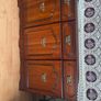 Dark Mahogany Matching Storage Set: Low Sideboard & Full Height Display Unit Image 2