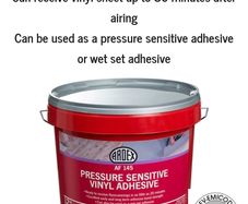 ARDEX Pressure Sensitive Vinyl Adhesive flooring