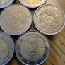 7 Commemorative Coins Lot 2 Euro Image 2