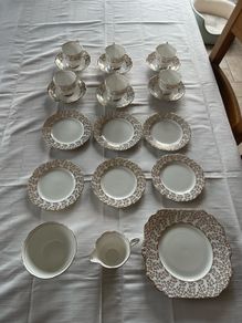 Vintage Gladstone Fine Bone China tea set