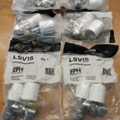 Lock shield radiator valves