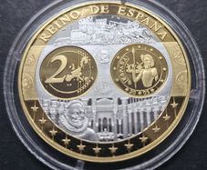 Spain, 2005 Reino De Espana .999 Silver Europa Coin