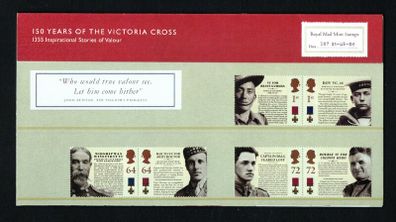 2006 Great Britain The 150th Anniversary of the Victoria Cross Commemorative Stamps Presentation Pack