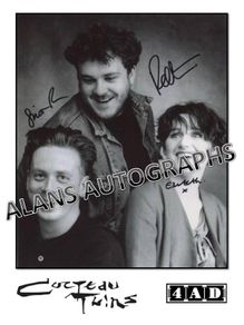 Cocteau Twins Autograph's