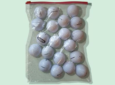 Selection (20) grade-b TaylorMade golf balls