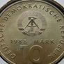 East Germany DDR Olympics 1988 Athletics coin stamp cover 10 mark BUNC vintage limited edition Image 3