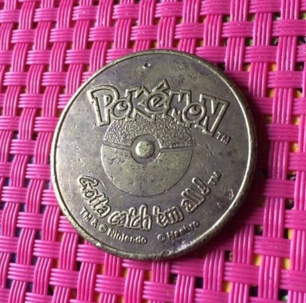 Rare Large Pokemon Brass Coin