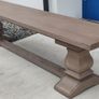 Dining Bench 200cm Vintage Ash Monastery Image 6