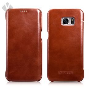 S7 Edge Full Body Vintage Leather Case