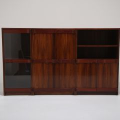Vintage Rosewood Shelving Cabinet System by Nils Jonsson for Troeds, 1960s.