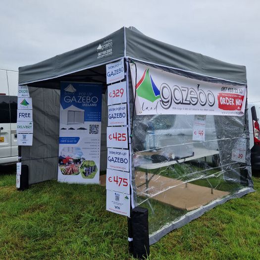 3x3m Waterproof Commercial Grade Instant Event Canopy  Garden Shelter Outdoor Camping  POPup Gazebo