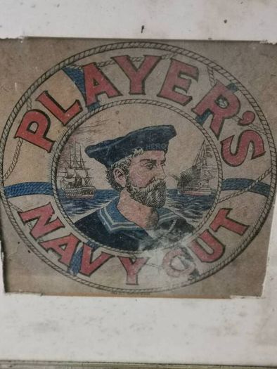 Old Players Cigarette Sign