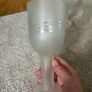 The Green Glass Company Repurposed Wine Bottle Frosted Wine Glasses Image 2