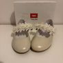 Ivory Leather Girls Communion Shoes Image 9