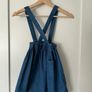 Denim Skirt with braces Image 2