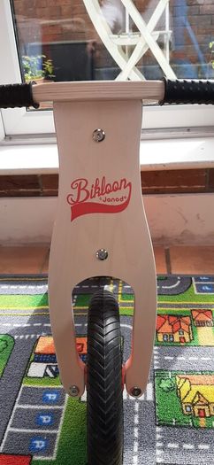 Janod Bikloon Wooden Balance Bike Premium Toddler Bike
