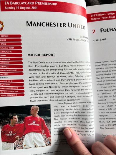 Manchester United Official Yearbook 2002
