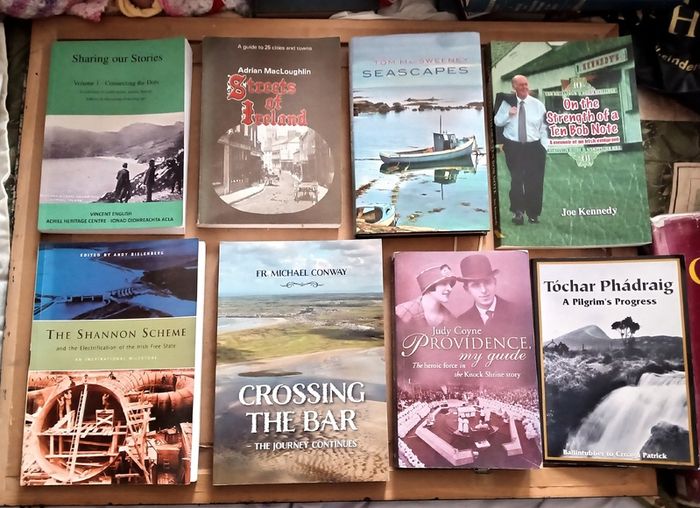 Any Three Irish Interest Books for Twenty Euros (8 Photos)