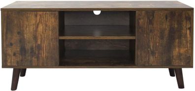 Retro TV Stand Modern Entertainment Center for Flat Screen TV - Free Delivery Nationwide