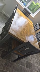 Dining table and chairs set