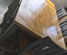 Dining table and chairs set