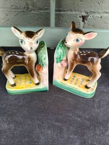 Vintage Bambi Bookends