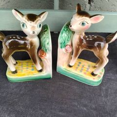 Vintage Bambi Bookends