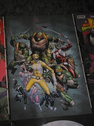 Power Rangers Teenage Mutant Ninja Turtles Comics