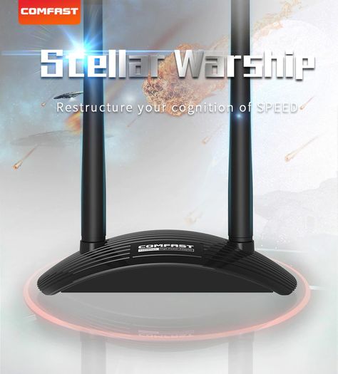 COMFAST Stellar Warship AC1300 Dual Band (2.4G/5G) USB Adapter/Dongle+Hotspot - 2x6dbi External Adjustable Antennas (Brand New/Warranty)
