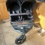 Out n about double buggy with raincover Image 5