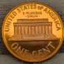 USA United States 1964 Proof Lincoln Memorial Penny 1 Cent Coin Beautiful Gem Proof! Image 2