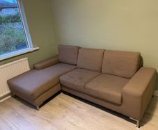 Sofa with chaise longue