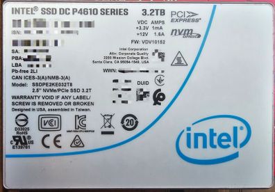 Wanted, Intel u.2 ssd or similar enterprise drives.