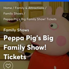 Peppa Pig Tickets