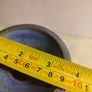 Louis Mulcahy Pottery Taper Candlestick Holder - blue green Image 3