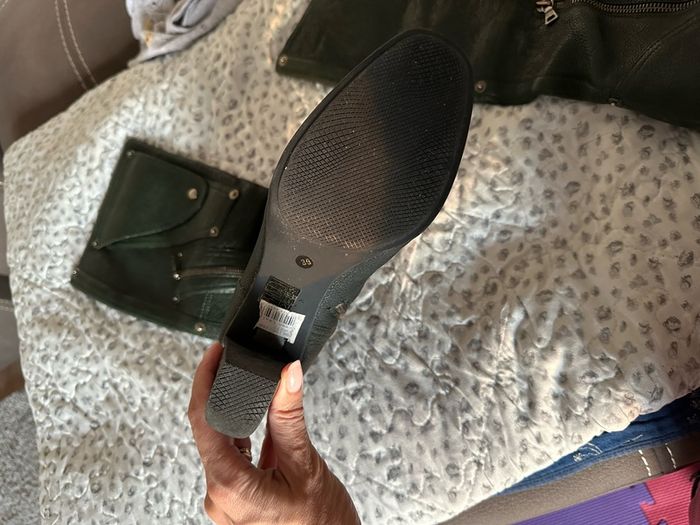 Genuine Prada Leather Boots
